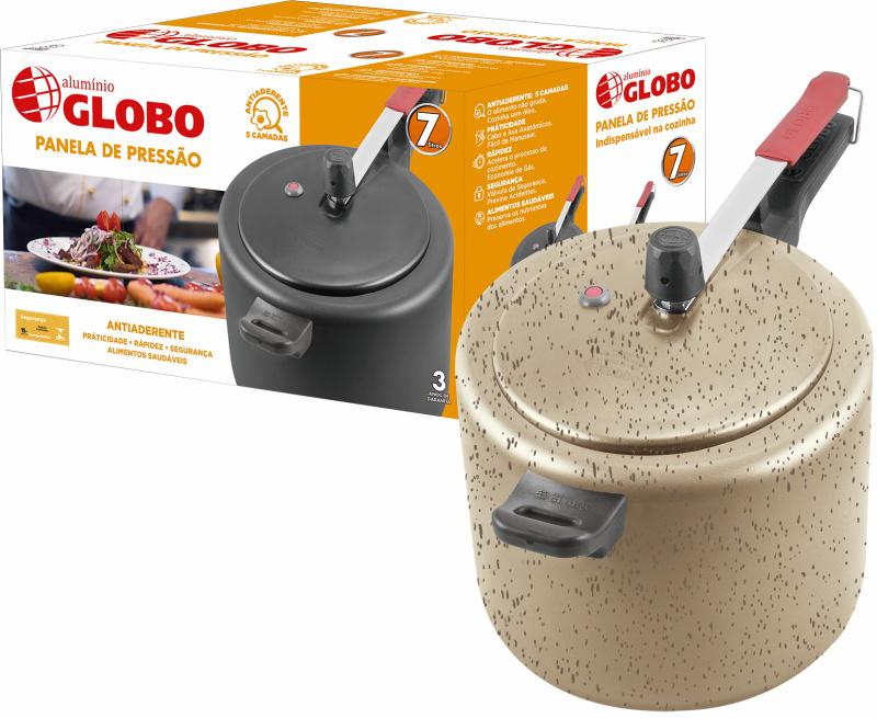 Panela de Pressão Antiaderente – 7L 