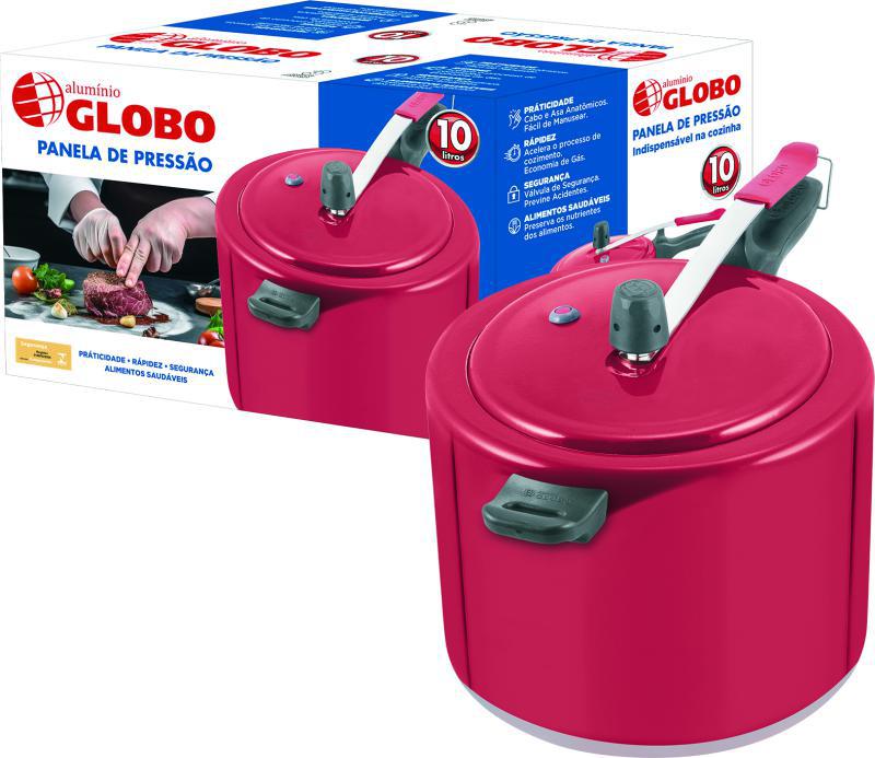 Panela de Pressão Color – 10L