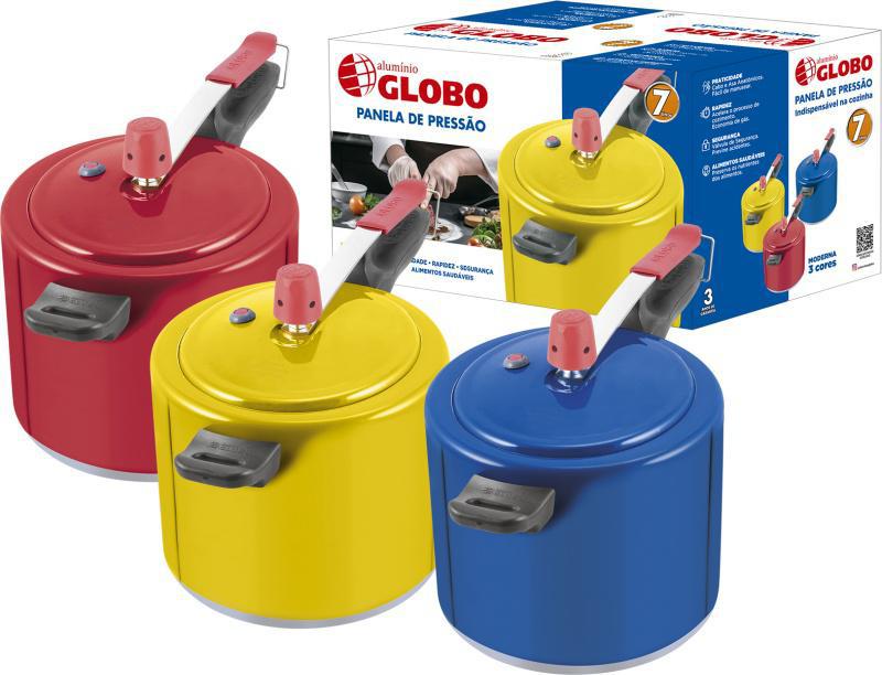 Panela de Pressão Color - 7L 