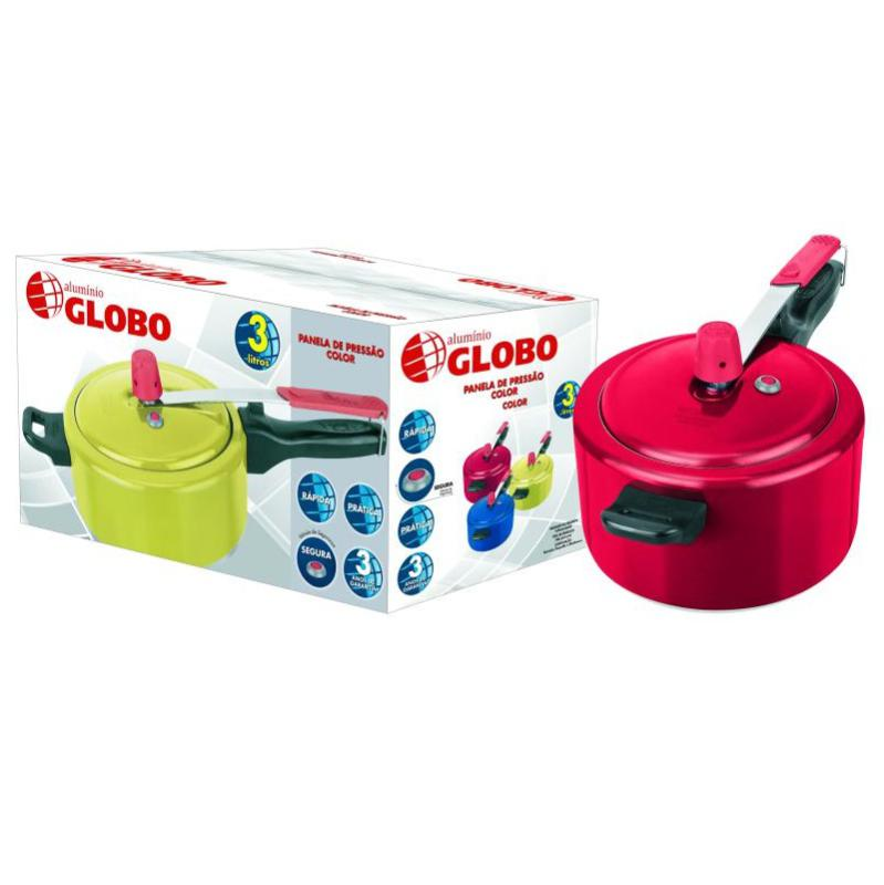Panela de Pressão Color - 3L 