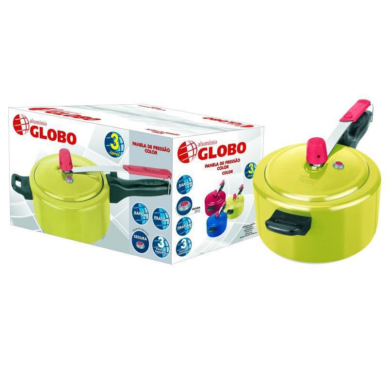 Panela de Pressão Color - 3L 
