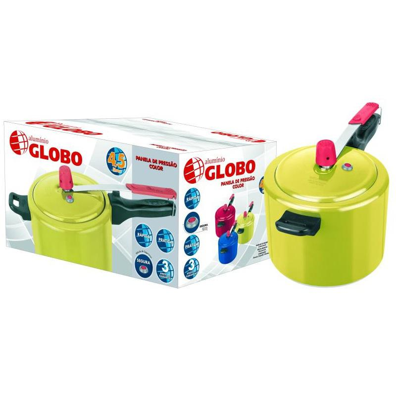 Panela de Pressão Color - 4,5L 