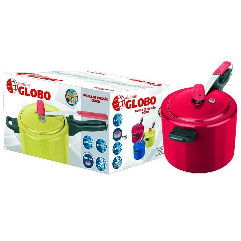 Panela de Pressão Color - 4,5L 