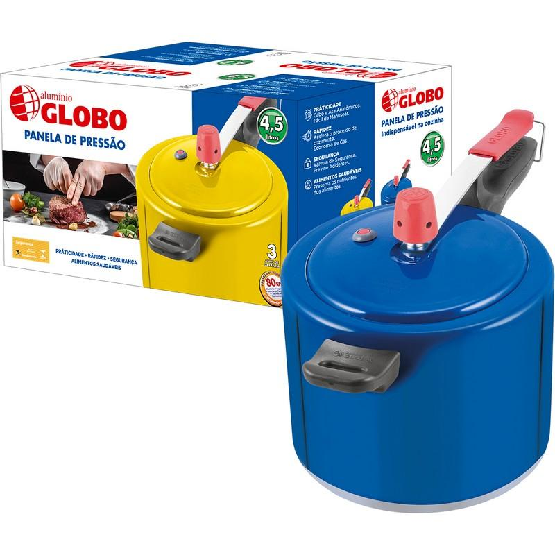 Panela de Pressão Color - 4,5L 