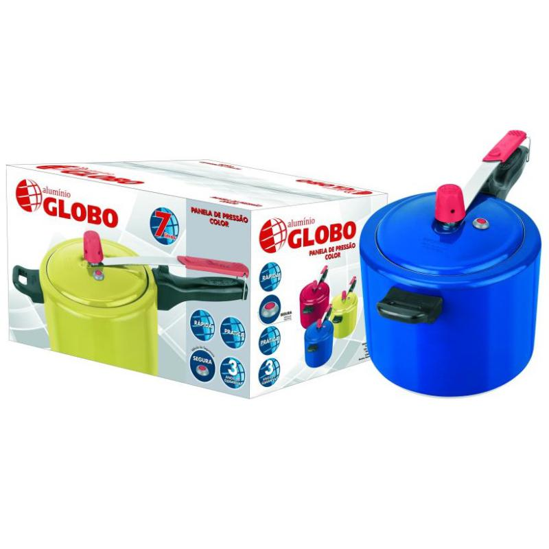 Panela de Pressão Color - 7L 